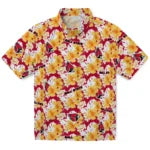 Ball State Cardinals Hawaiian Shirt - Hibiscus Tropics | Moonbestprint