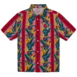 Ball State Cardinals Hawaiian Shirt - Paradise Vines | Moonbestprint