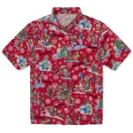 Ball State Cardinals Hawaiian Shirt - Simpsons Christmas | Moonbestprint