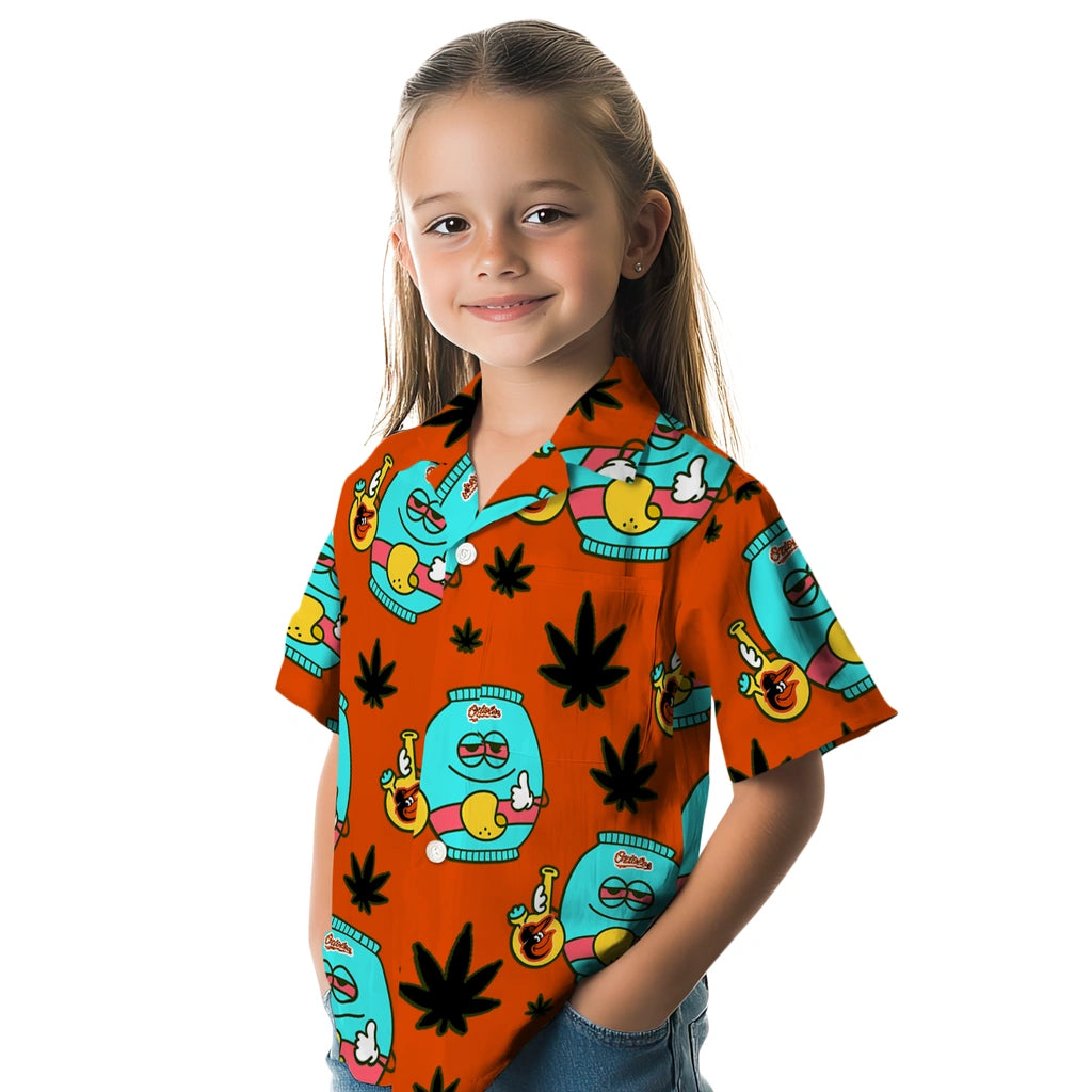 Baltimore Orioles Hawaiian Shirt - Chill Vibe | Moonbestprint
