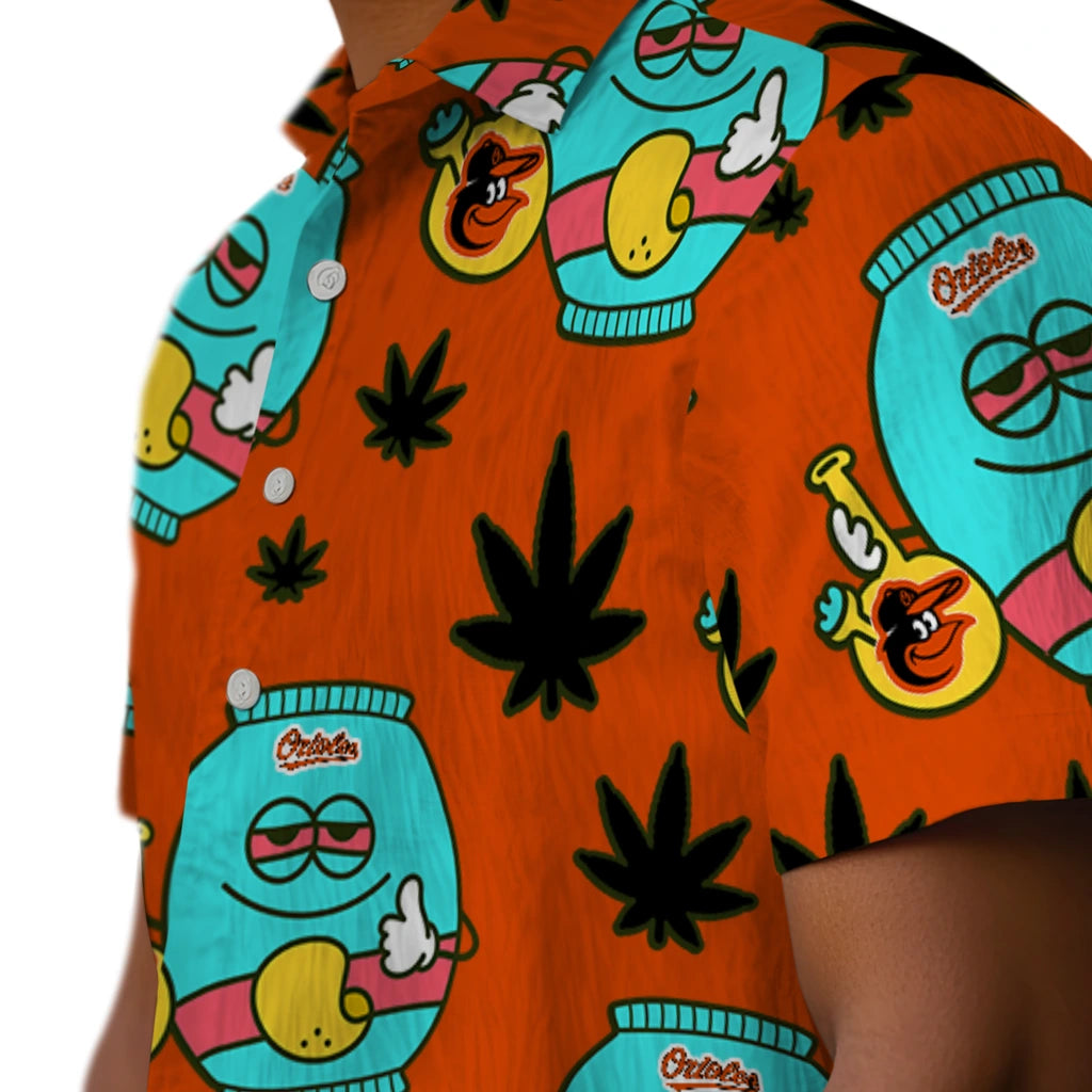 Baltimore Orioles Hawaiian Shirt - Chill Vibe | Moonbestprint