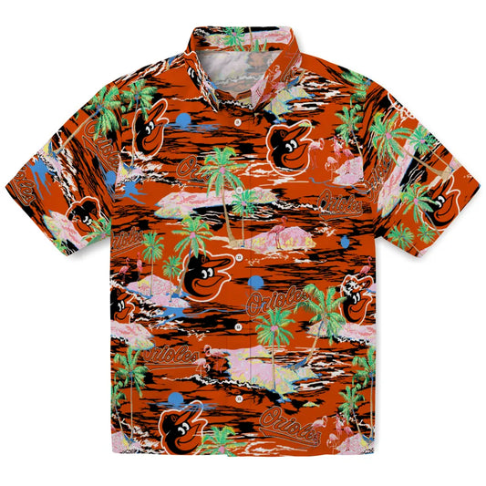 Baltimore Orioles Flamingo Retreat 2026 Hawaiian Shirt – Moonbestprint