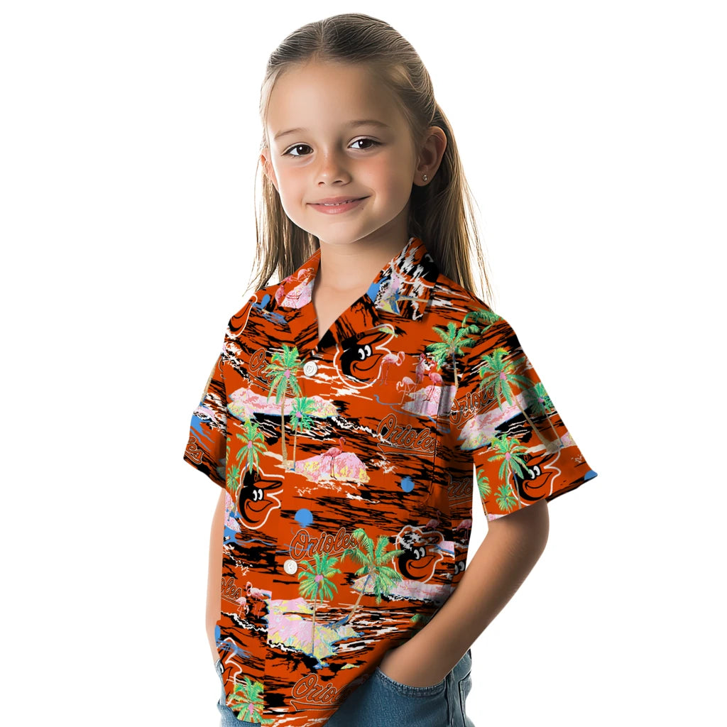 Baltimore Orioles Flamingo Retreat 2026 Hawaiian Shirt – Moonbestprint