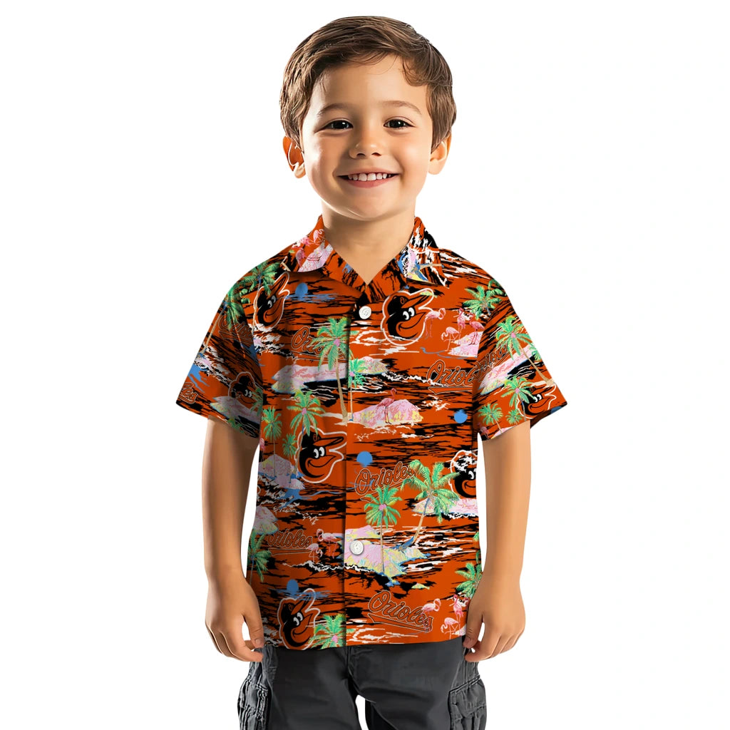 Baltimore Orioles Flamingo Retreat 2026 Hawaiian Shirt – Moonbestprint