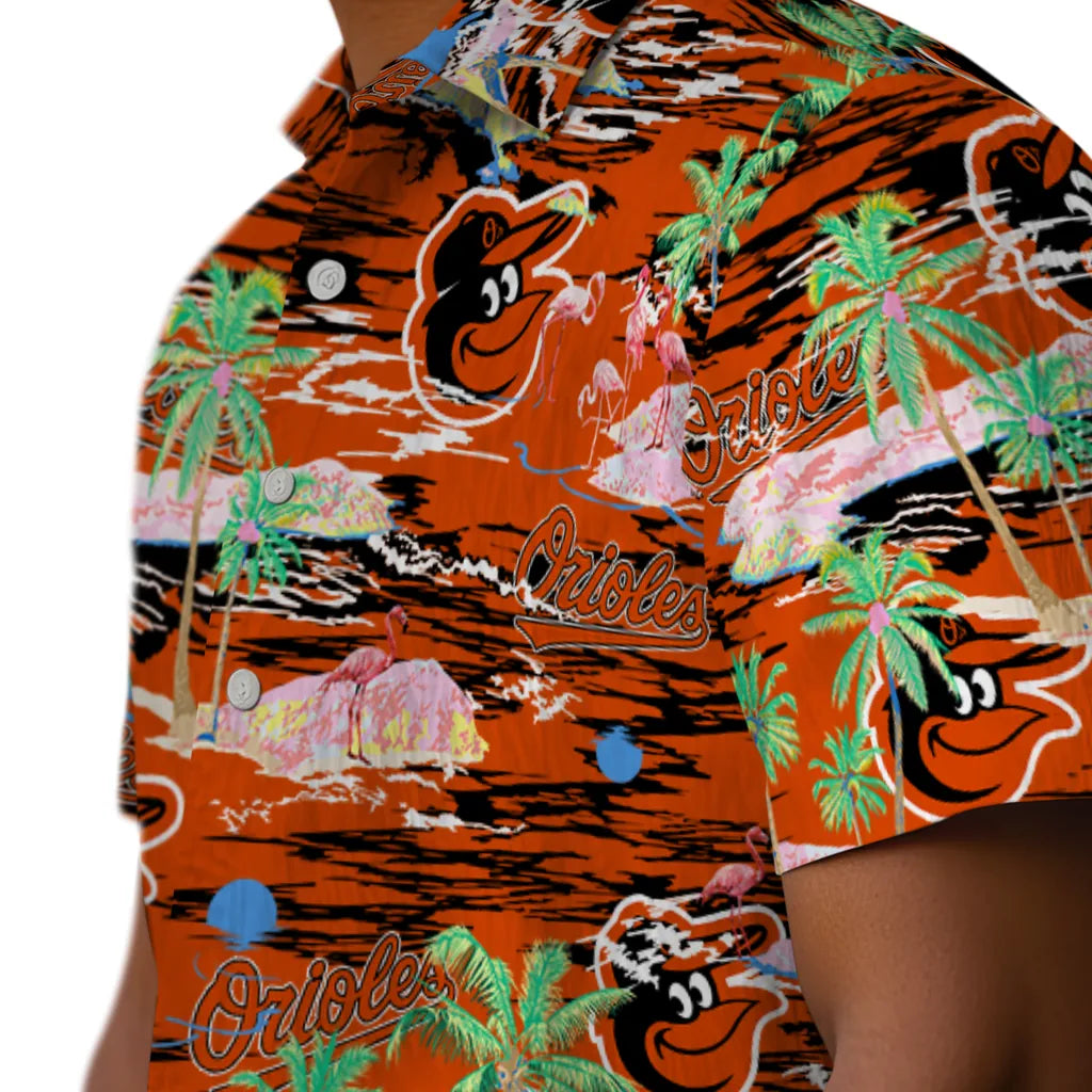 Baltimore Orioles Flamingo Retreat 2026 Hawaiian Shirt – Moonbestprint