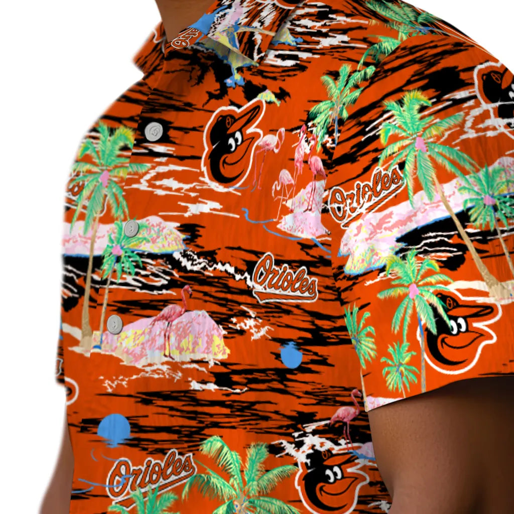Baltimore Orioles Hawaiian Shirt - Hawaii Island | Moonbestprint