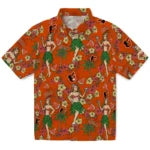Baltimore Orioles Hawaiian Shirt - Hawaiian Girls Design | Moonbestprint