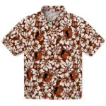 Baltimore Orioles Hawaiian Shirt - Hibiscus Motif | Moonbestprint