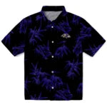 Baltimore Ravens Hawaiian Shirt - Bamboo Branches | Moonbestprint