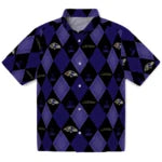 Baltimore Ravens Hawaiian Shirt - Golfing Plaid | Moonbestprint