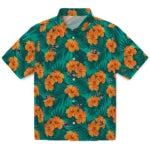 Baltimore Ravens Hawaiian Shirt - Hibiscus and Palm Leaves | Moonbestprint