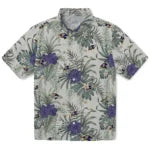 Baltimore Ravens Hawaiian Shirt - Hibiscus Designs | Moonbestprint