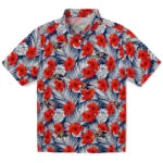 Baltimore Ravens Hawaiian Shirt - Hibiscus Fiesta | Moonbestprint