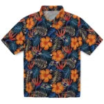 Baltimore Ravens Hawaiian Shirt - Hibiscus Foliage | Moonbestprint