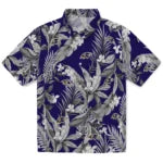 Baltimore Ravens Hawaiian Shirt - Palm Leaves | Moonbestprint