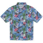 Baltimore Ravens Hawaiian Shirt - Pineapple Bouquet | Moonbestprint