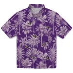 Baltimore Ravens Hawaiian Shirt - Vintage Palm Tree | Moonbestprint