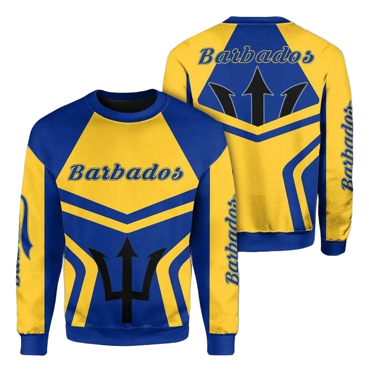 Barbados Coat Of Arms Sweater My Style J75 ? Usalast