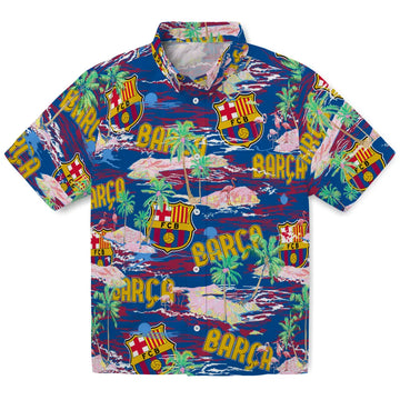 Barcelona Flamingo Retreat 2026 Hawaiian Shirt – Moonbestprint