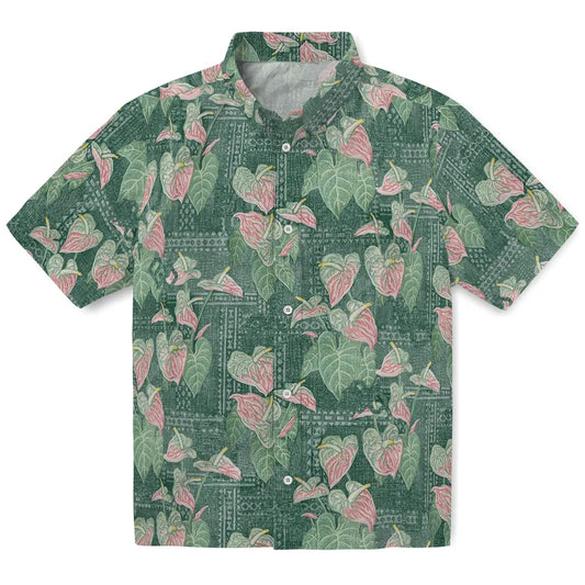 Baylor Bears Hawaiian Shirt - Anthurium Overlay | Moonbestprint