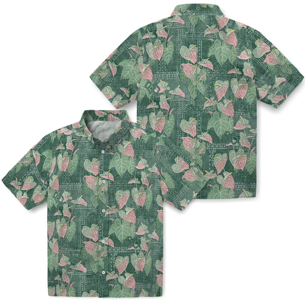 Baylor Bears Hawaiian Shirt - Anthurium Overlay | Moonbestprint