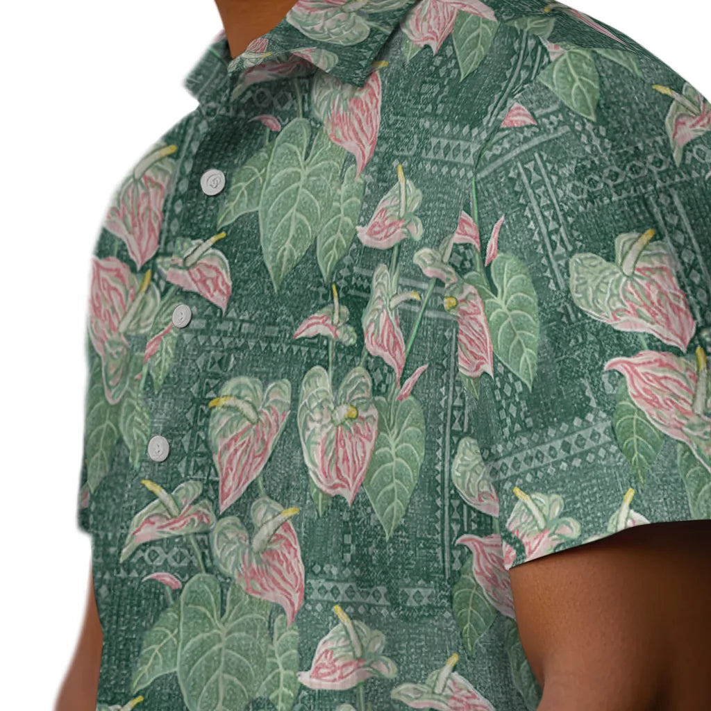Baylor Bears Hawaiian Shirt - Anthurium Overlay | Moonbestprint