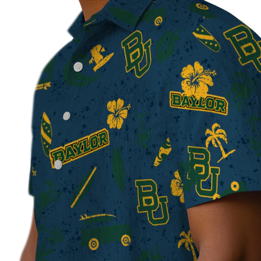 Baylor Bears Hawaiian Shirt - Beach Vibe | Moonbestprint