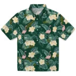 Baylor Bears Hawaiian Shirt - Flamingo and Hibiscus | Moonbestprint
