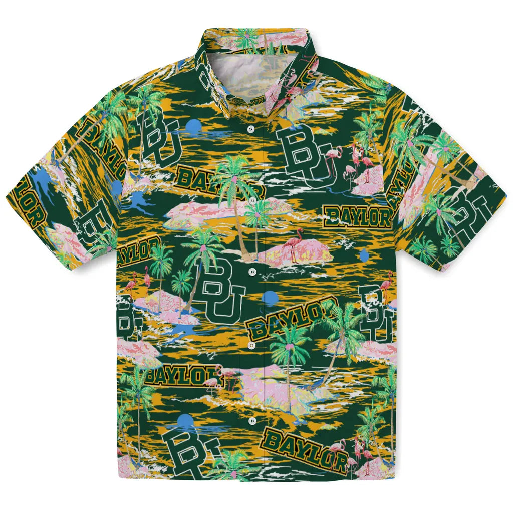 Baylor Bears Flamingo Retreat 2026 Hawaiian Shirt – Moonbestprint