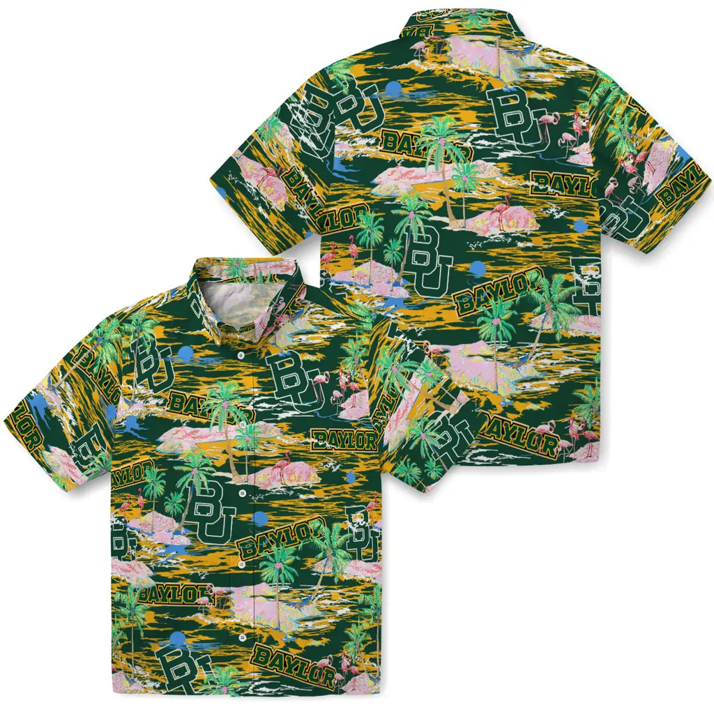 Baylor Bears Flamingo Retreat 2026 Hawaiian Shirt – Moonbestprint