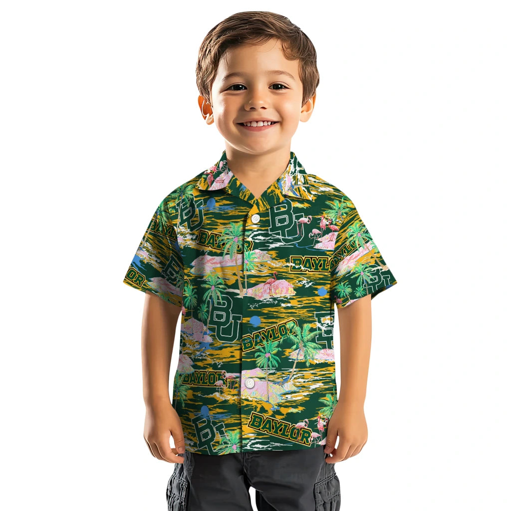 Baylor Bears Flamingo Retreat 2026 Hawaiian Shirt – Moonbestprint