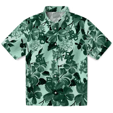 Baylor Bears Hawaiian Shirt - Hibiscus Arrangement | Moonbestprint