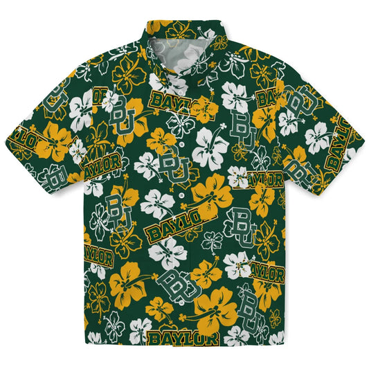 Baylor Bears Hibiscus Bloom Hawaiian Shirt – Moonbestprint