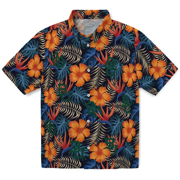 Baylor Bears Hawaiian Shirt - Hibiscus Foliage | Moonbestprint
