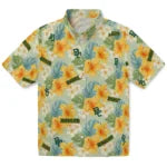 Baylor Bears Hawaiian Shirt - Hibiscus Mood | Moonbestprint