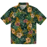 Baylor Bears Hawaiian Shirt - Hibiscus Tiki Jungle | Moonbestprint