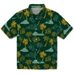 Baylor Bears Hawaiian Shirt - Palm And Clouds | Moonbestprint
