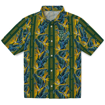 Baylor Bears Hawaiian Shirt - Paradise Vines | Moonbestprint