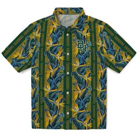 Baylor Bears Hawaiian Shirt - Paradise Vines | Moonbestprint