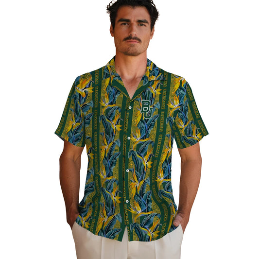 Baylor Bears Hawaiian Shirt - Paradise Vines | Moonbestprint