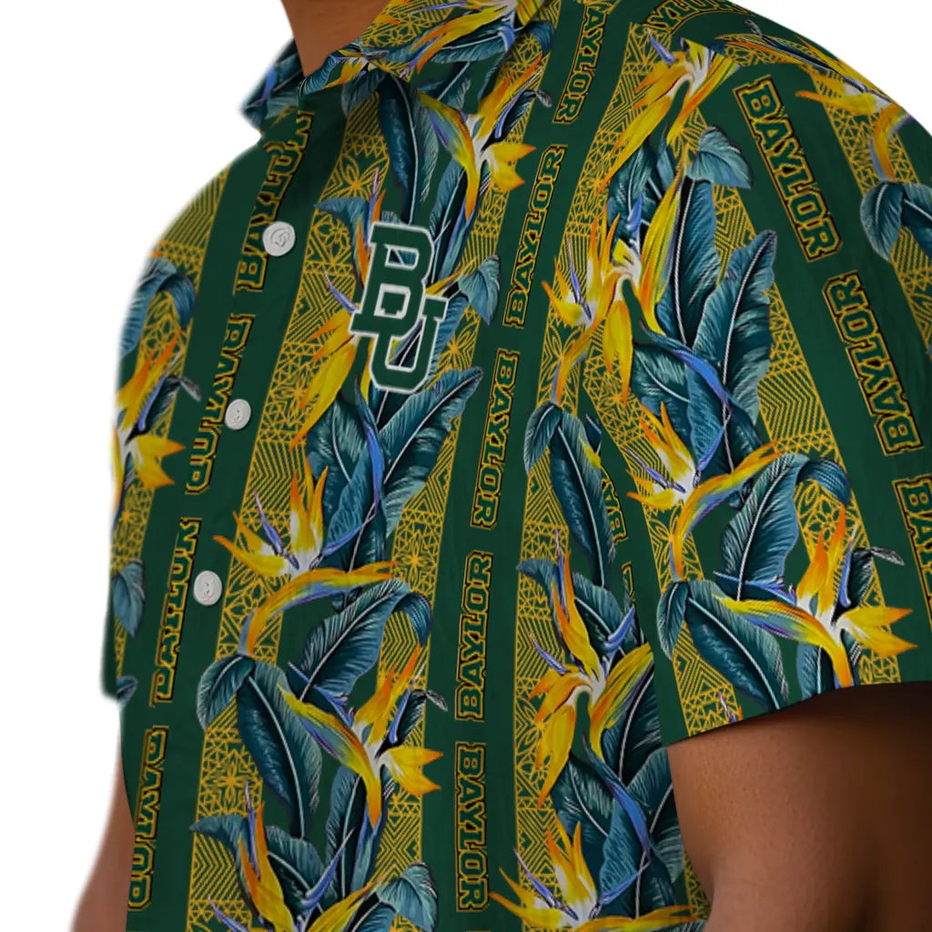 Baylor Bears Hawaiian Shirt - Paradise Vines | Moonbestprint