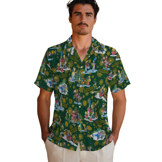 Baylor Bears Hawaiian Shirt - Simpsons Christmas | Moonbestprint
