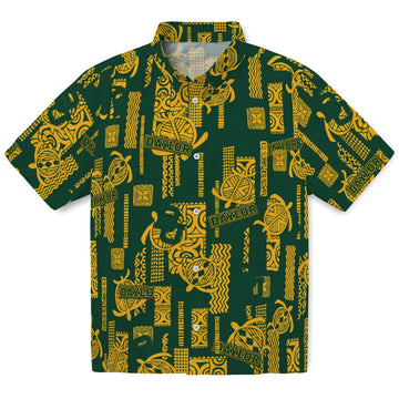 Baylor Bears Hawaiian Shirt - Turtle Lines | Moonbestprint