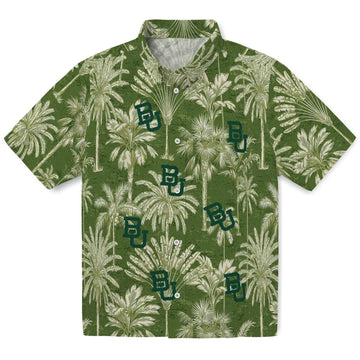 Baylor Bears Hawaiian Shirt - Vintage Palm Tree | Moonbestprint