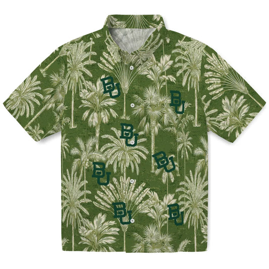 Baylor Bears Hawaiian Shirt - Vintage Palm Tree | Moonbestprint