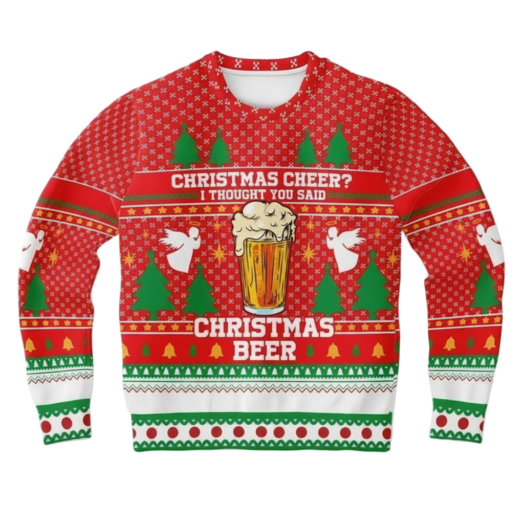 Beer Its Most Wonderful Time For Beer Beer Party Brewdolph Party 3d Ugly Christmas Sweater ? Usalast