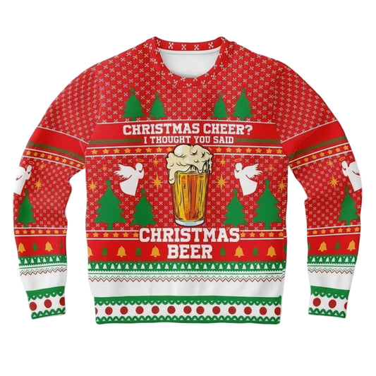 Beer Its Most Wonderful Time For Beer Beer Party Brewdolph Party 3d Ugly Christmas Sweater ? Usalast