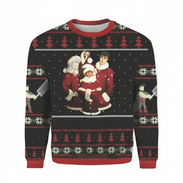 Berserk Guts Casca Griffith Merry 3d Ugly Christmas Sweater ? Usalast
