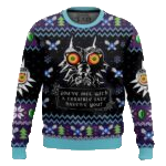 You Met With a Terrible Fate Majora?s Mask Zelda Ugly Christmas Sweater – Moonbestprint