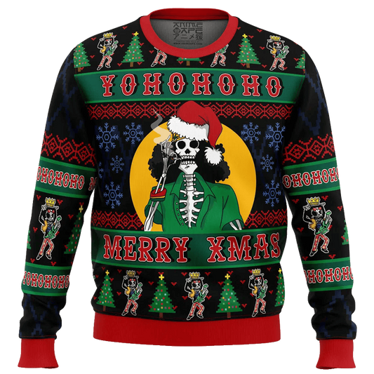 Yohohoho Hippie Trip Brook One Piece Ugly Christmas Sweater – Moonbestprint